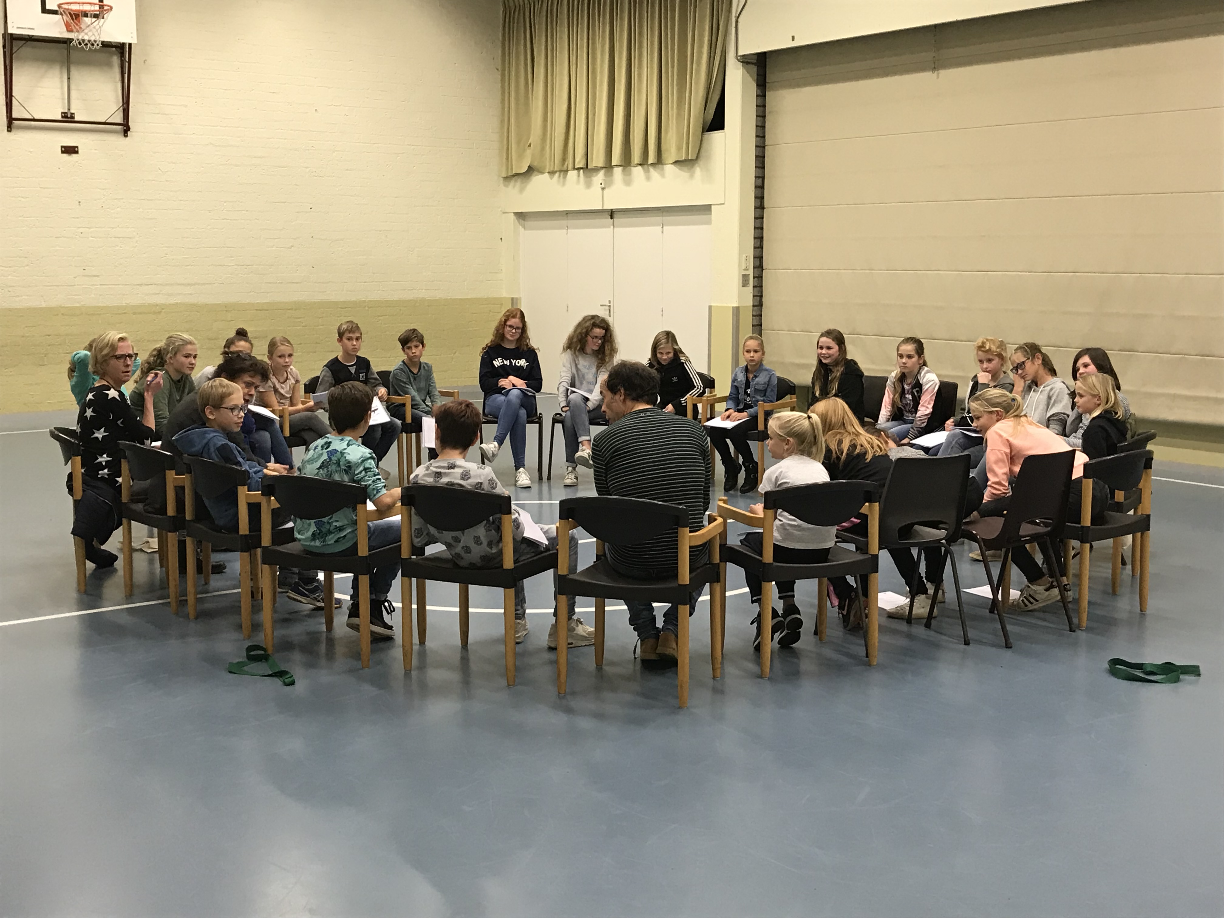 Repetities jeugdtoneel gestart