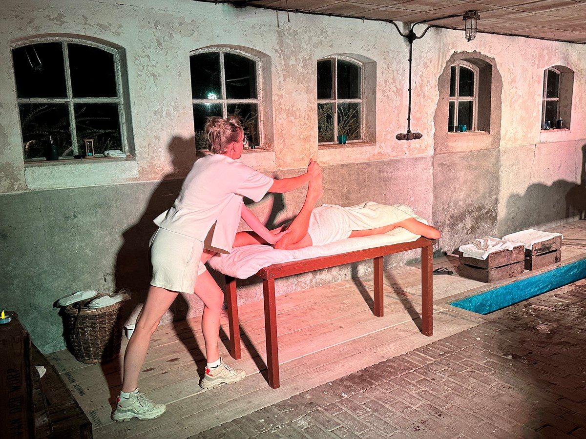 Bubbels, Wellness in de Wei