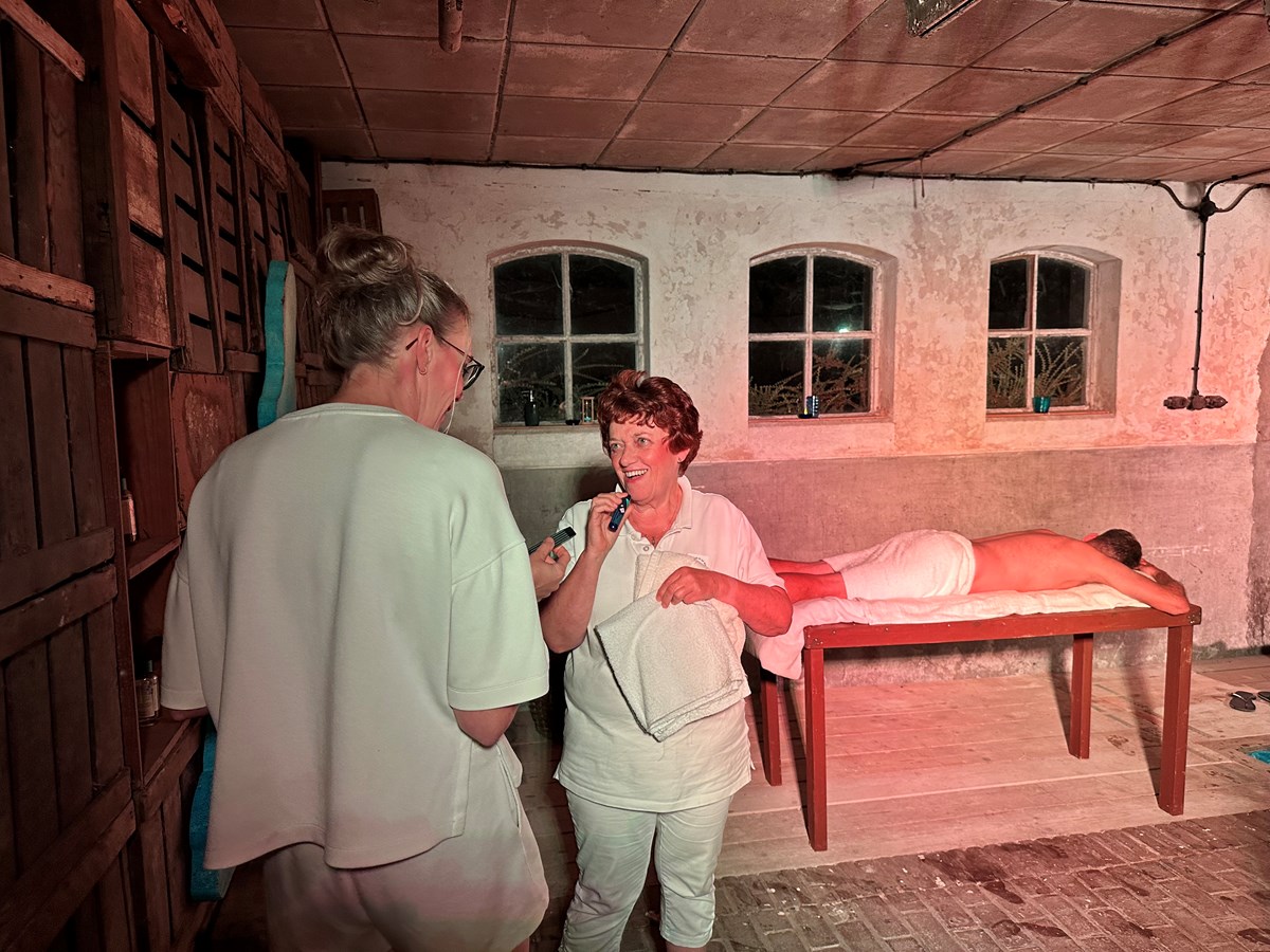 Bubbels, Wellness in de Wei